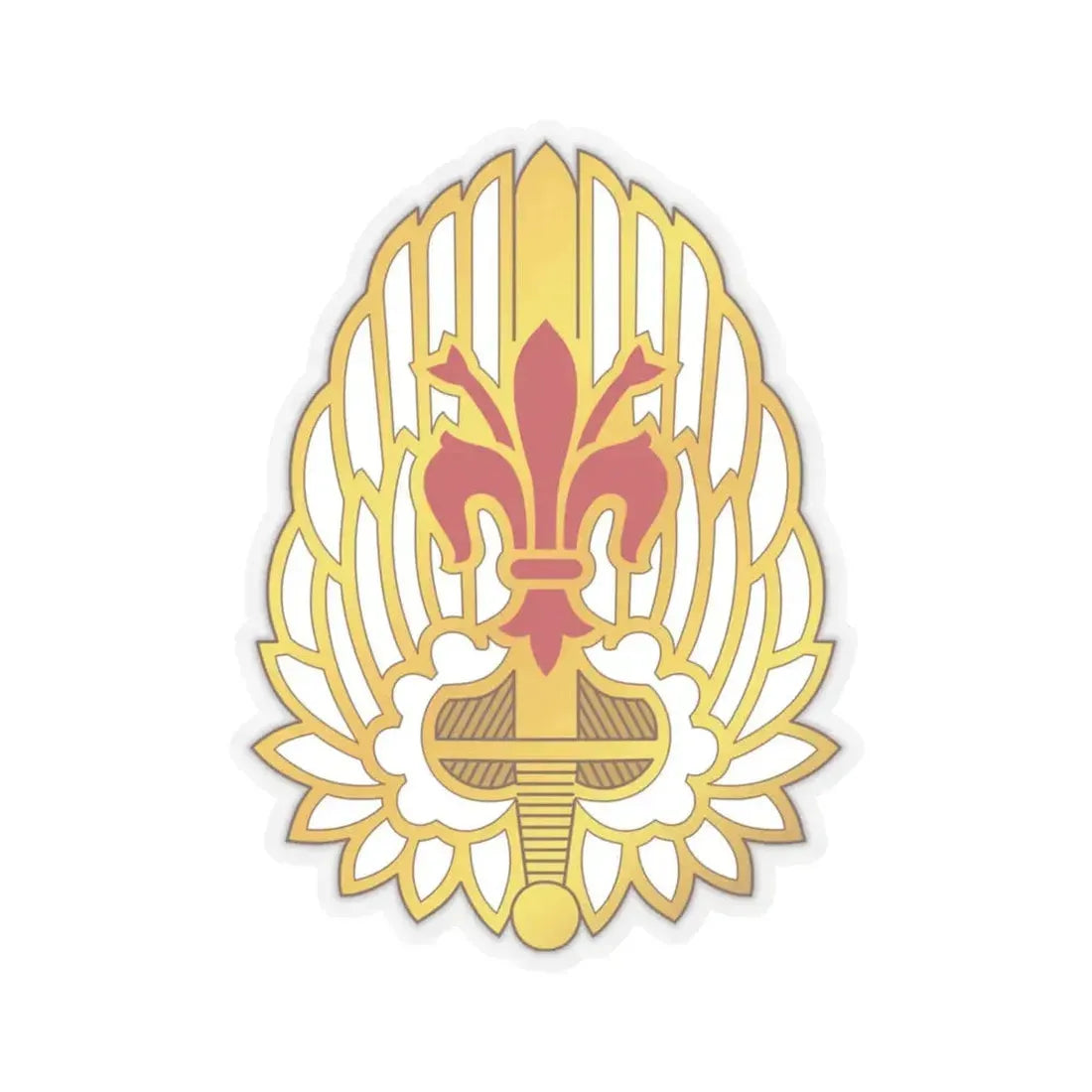 52nd Aviation Regiment (U.S. Army) STICKER Vinyl Kiss-Cut Decal 6 Inch Transparent - The Sticker Space