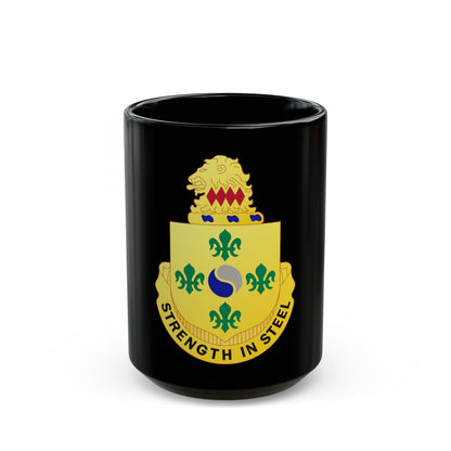 53 Armor Regiment (U.S. Army) Black Coffee Mug-15oz-The Sticker Space