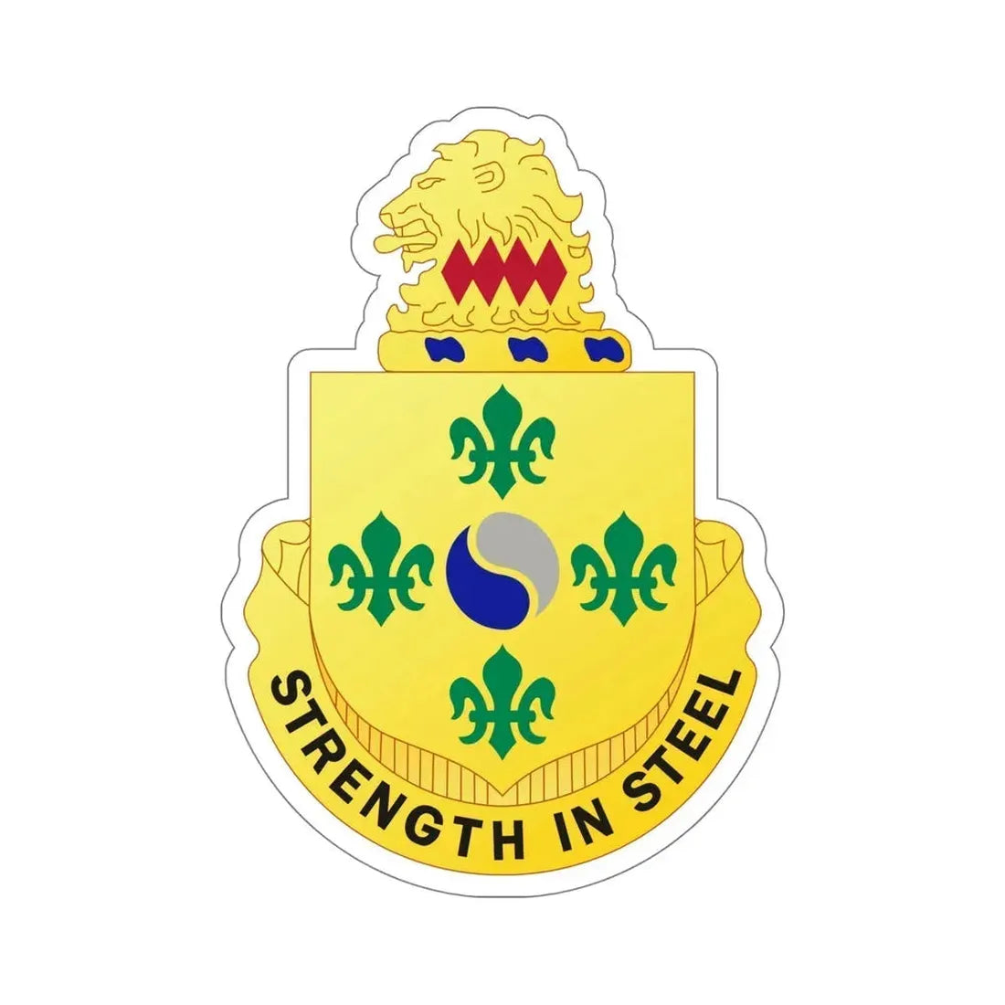 53 Armor Regiment (U.S. Army) STICKER Vinyl Die-Cut Decal - The Sticker Space