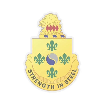 53 Armor Regiment (U.S. Army) STICKER Vinyl Kiss-Cut Decal 3 Inch Transparent - The Sticker Space