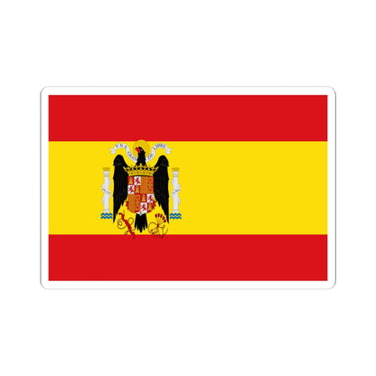Flag of Spain 1938-1945 (Spain) STICKER Vinyl Kiss-Cut Decal