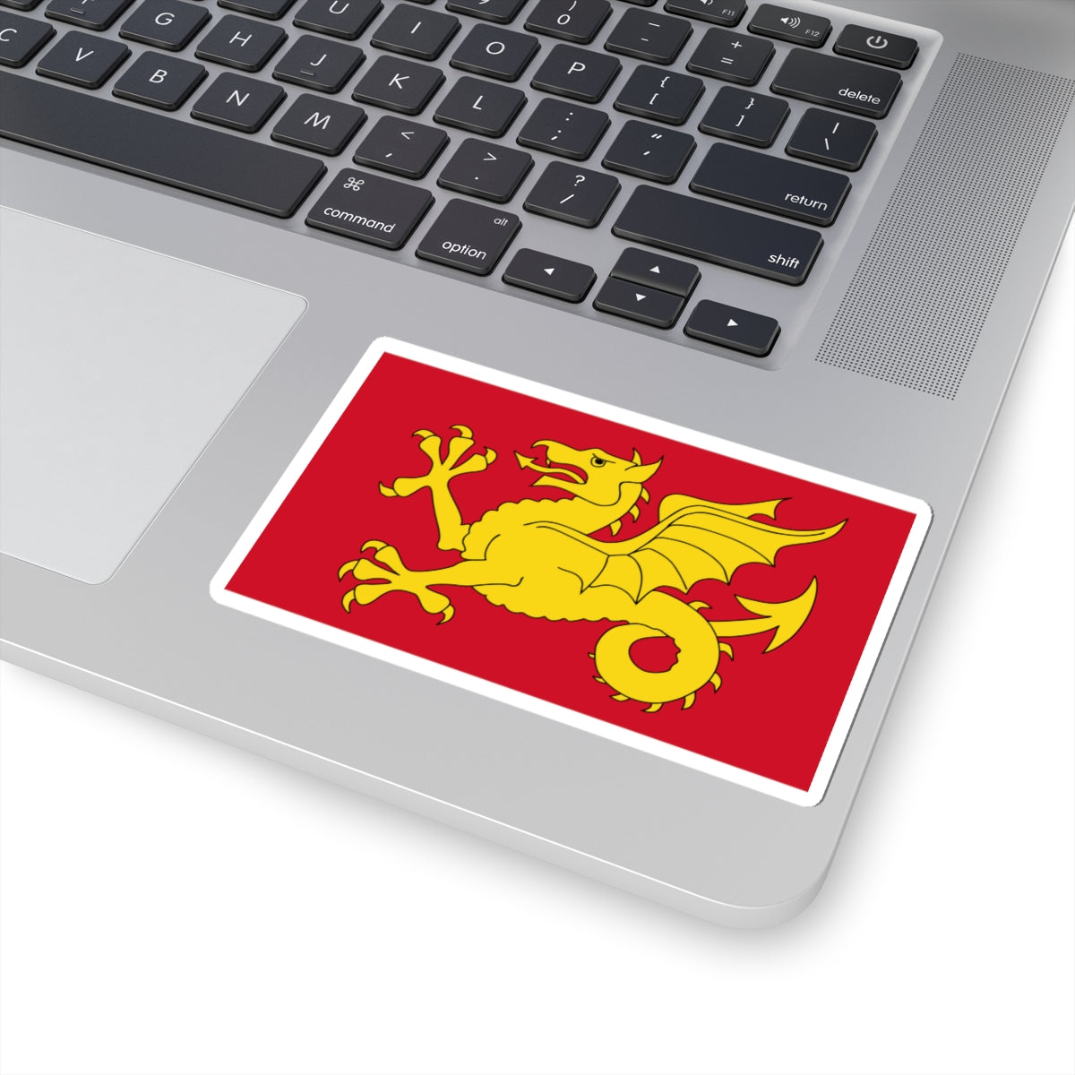 Flag of Wessex (England) STICKER Vinyl Kiss-Cut Decal