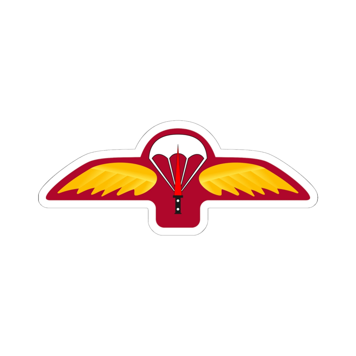 Bangladesh Army Para Commando sign (Bangladesh) (Coat of Arms) STICKER Vinyl Kiss-Cut Decal