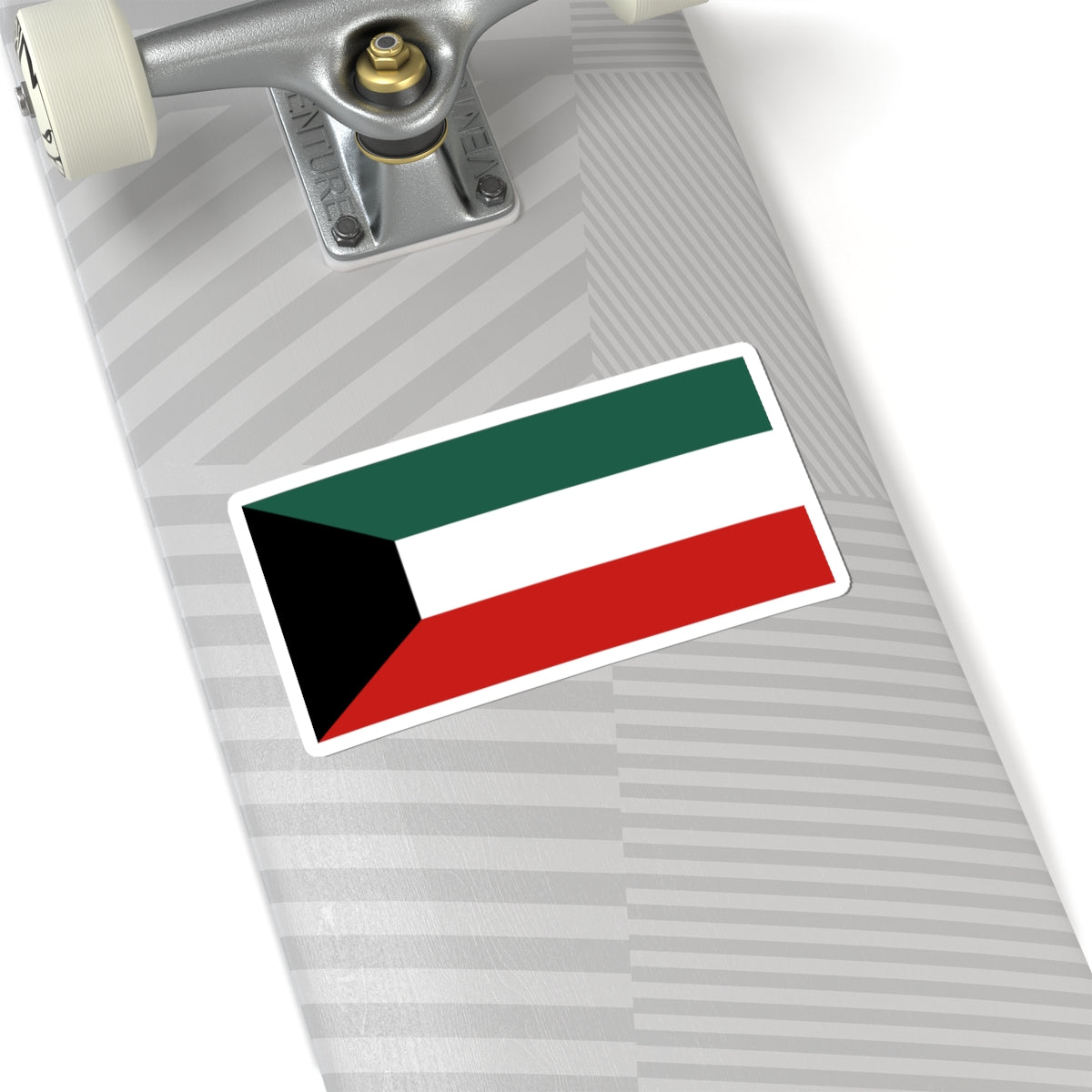 Flag of Kuwait Variant (Kuwait) STICKER Vinyl Kiss-Cut Decal