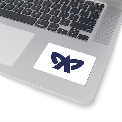 Flag of Okagaki Fukuoka (Japan) STICKER Vinyl Kiss-Cut Decal