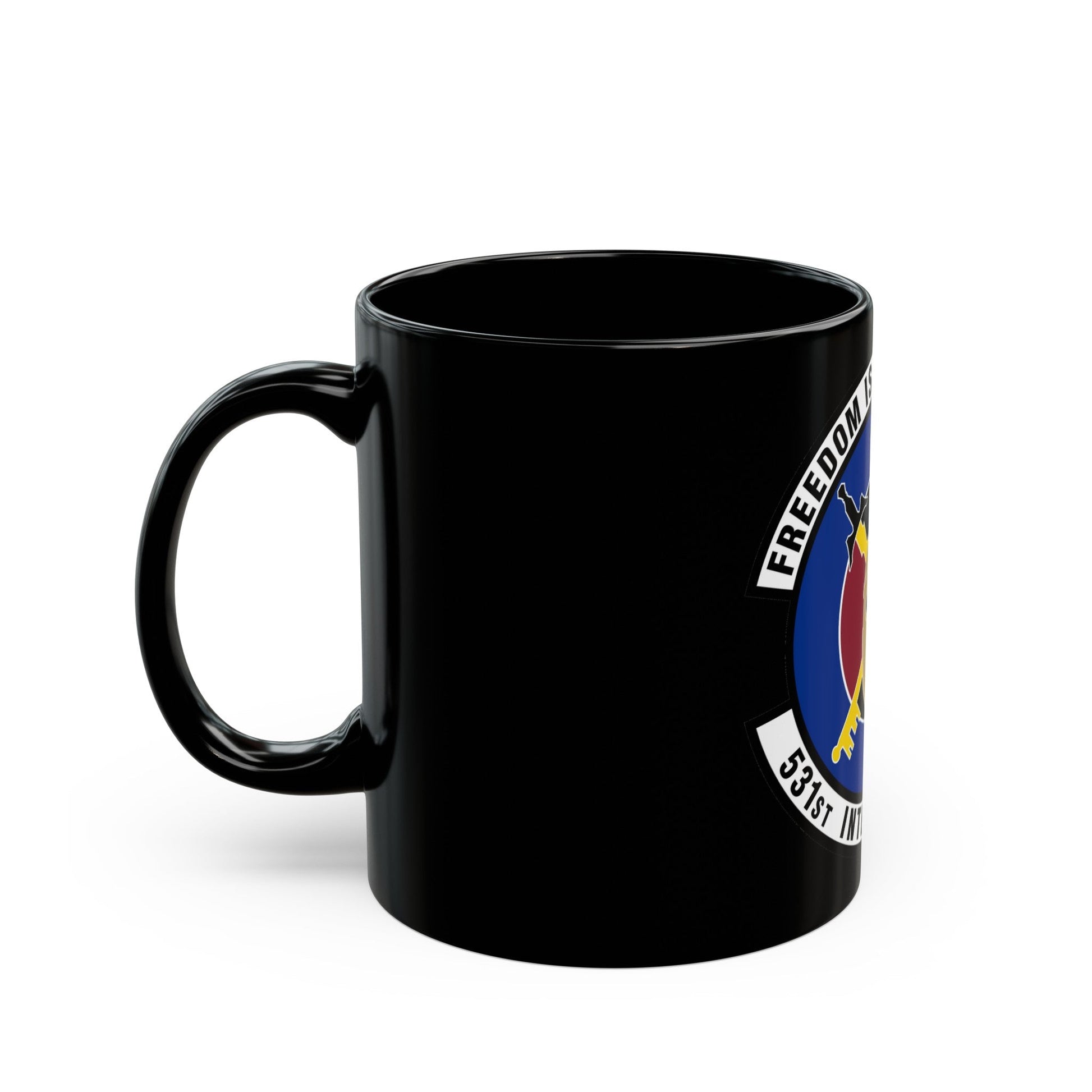 531 Intelligence Squadron ACC (U.S. Air Force) Black Coffee Mug-The Sticker Space