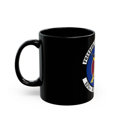 531 Intelligence Squadron ACC (U.S. Air Force) Black Coffee Mug-The Sticker Space