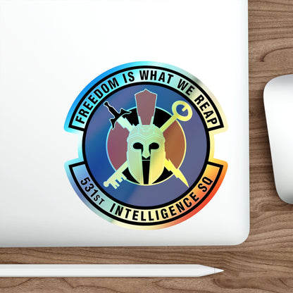 531 Intelligence Squadron ACC (U.S. Air Force) Holographic STICKER Die-Cut Vinyl Decal-The Sticker Space