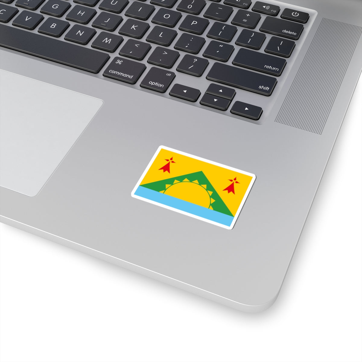Bidar District Flag (France) STICKER Vinyl Kiss-Cut Decal