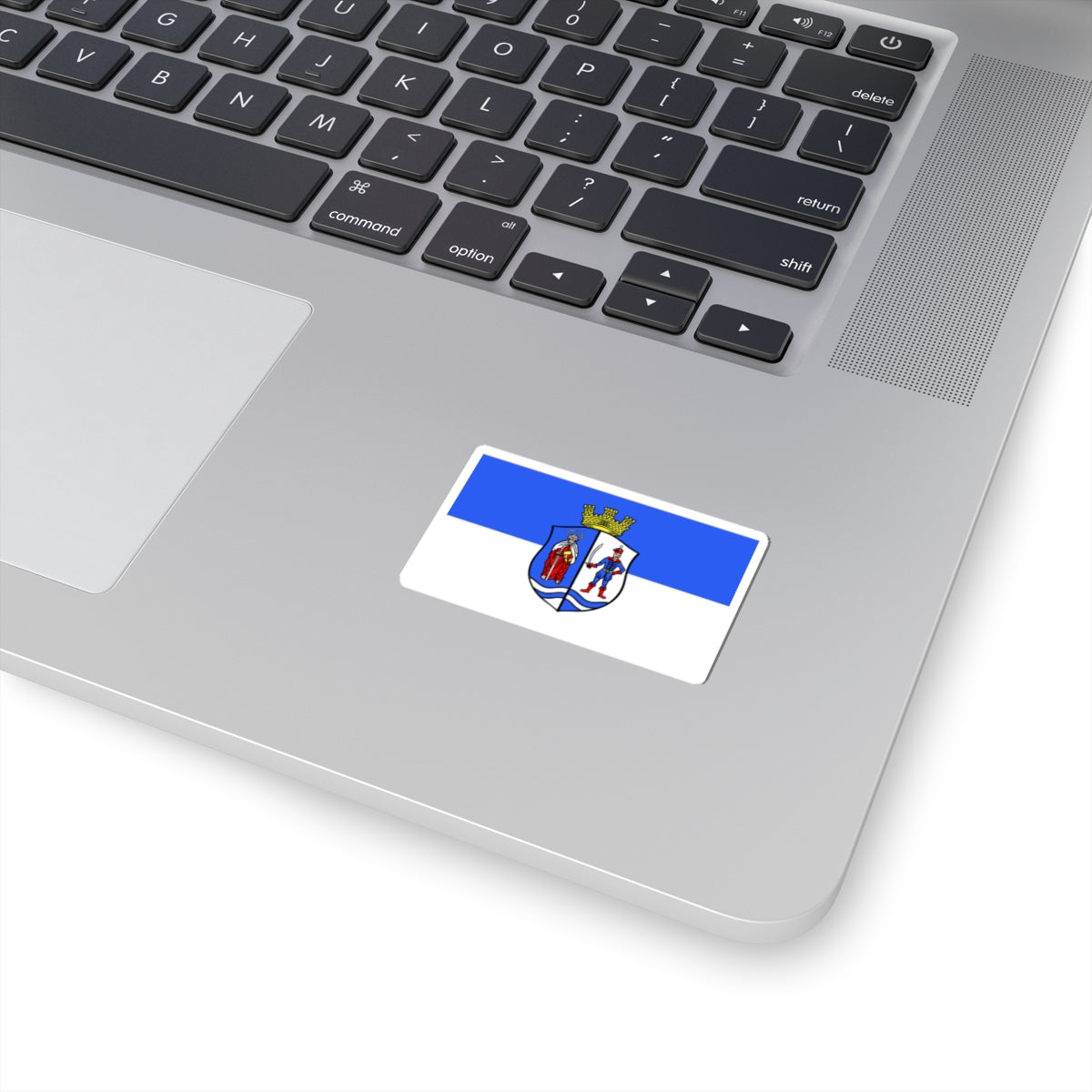 Flag of Bacs-Kiskun County (Hungary) STICKER Vinyl Kiss-Cut Decal