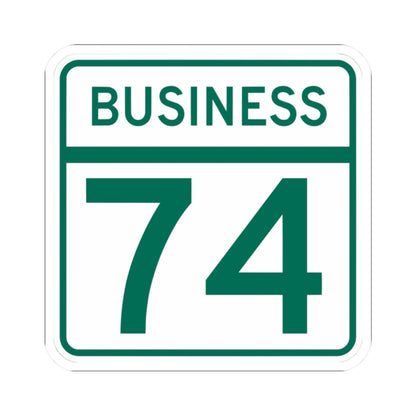MD Route 74 Business (Maryland) (Road Sign) STICKER Vinyl Kiss-Cut Decal