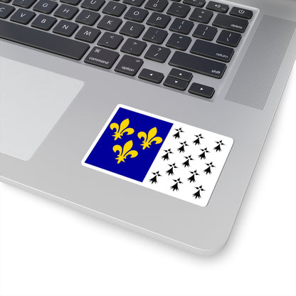 Brest flag (France) STICKER Vinyl Kiss-Cut Decal