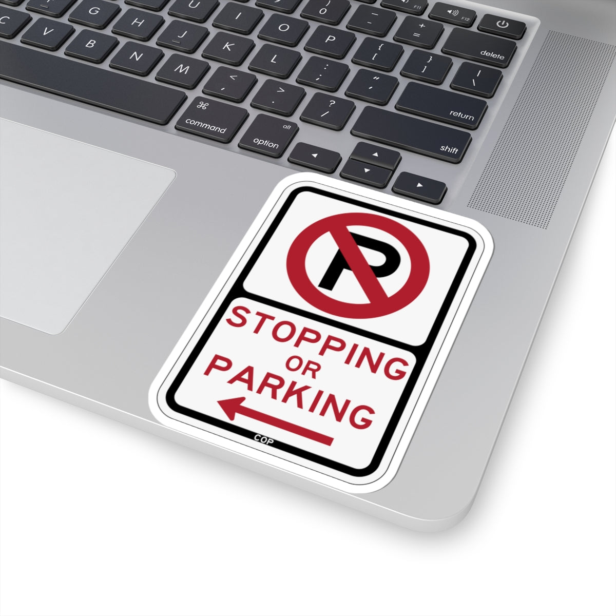 PBOT Road sign P1300L (Oregon) (Road Sign) STICKER Vinyl Kiss-Cut Decal