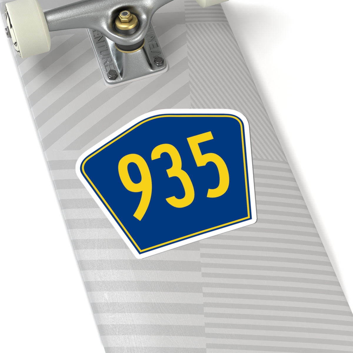 PR secondary 935 (Puerto Rico) (Road Sign) STICKER Vinyl Kiss-Cut Decal