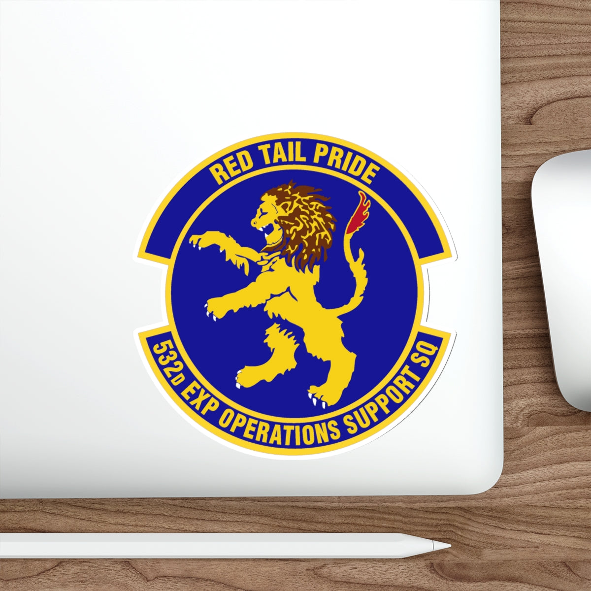 532d Expeditionary Operations Support Squadron (U.S. Air Force) STICKER Vinyl Die-Cut Decal-The Sticker Space