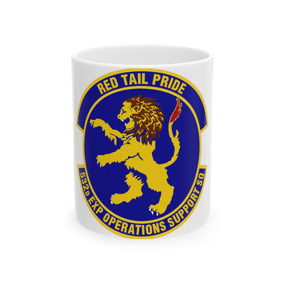 532d Expeditionary Operations Support Squadron (U.S. Air Force) White Coffee Mug-11oz-The Sticker Space