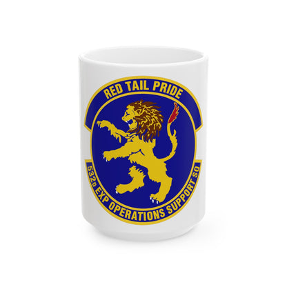 532d Expeditionary Operations Support Squadron (U.S. Air Force) White Coffee Mug-15oz-The Sticker Space