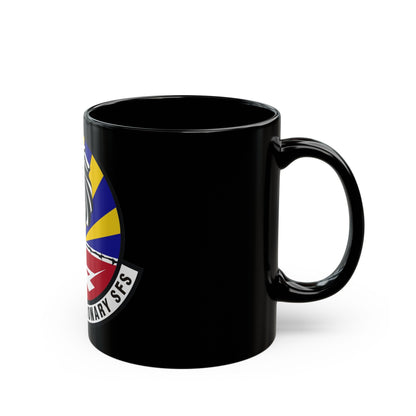 532d Expeditionary Security Forces Squadron (U.S. Air Force) Black Coffee Mug-The Sticker Space