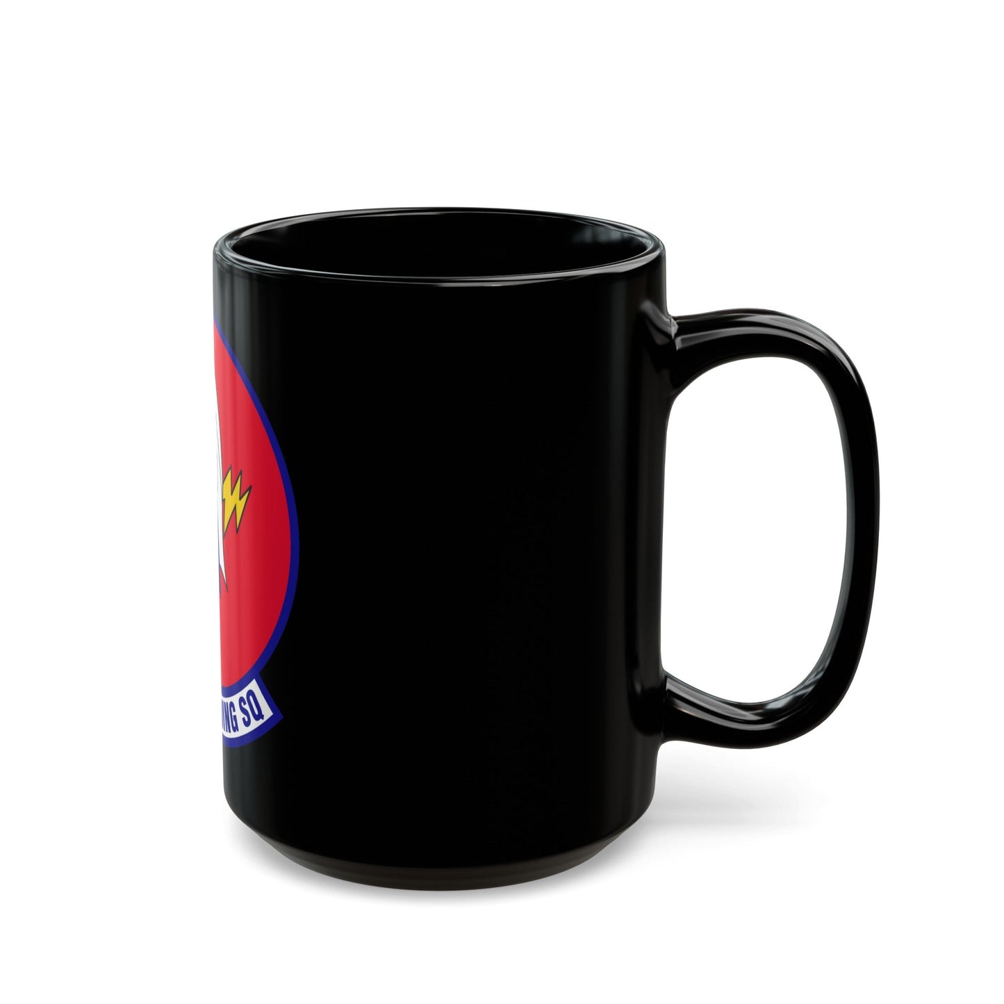 532d Training Squadron (U.S. Air Force) Black Coffee Mug-The Sticker Space