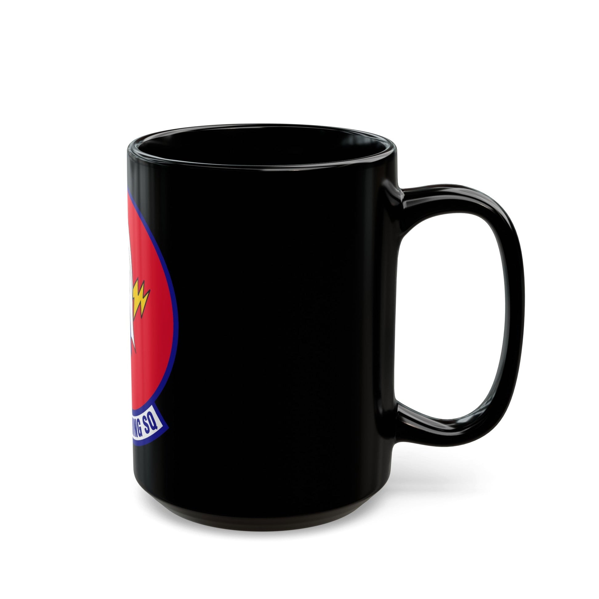 532d Training Squadron (U.S. Air Force) Black Coffee Mug-The Sticker Space