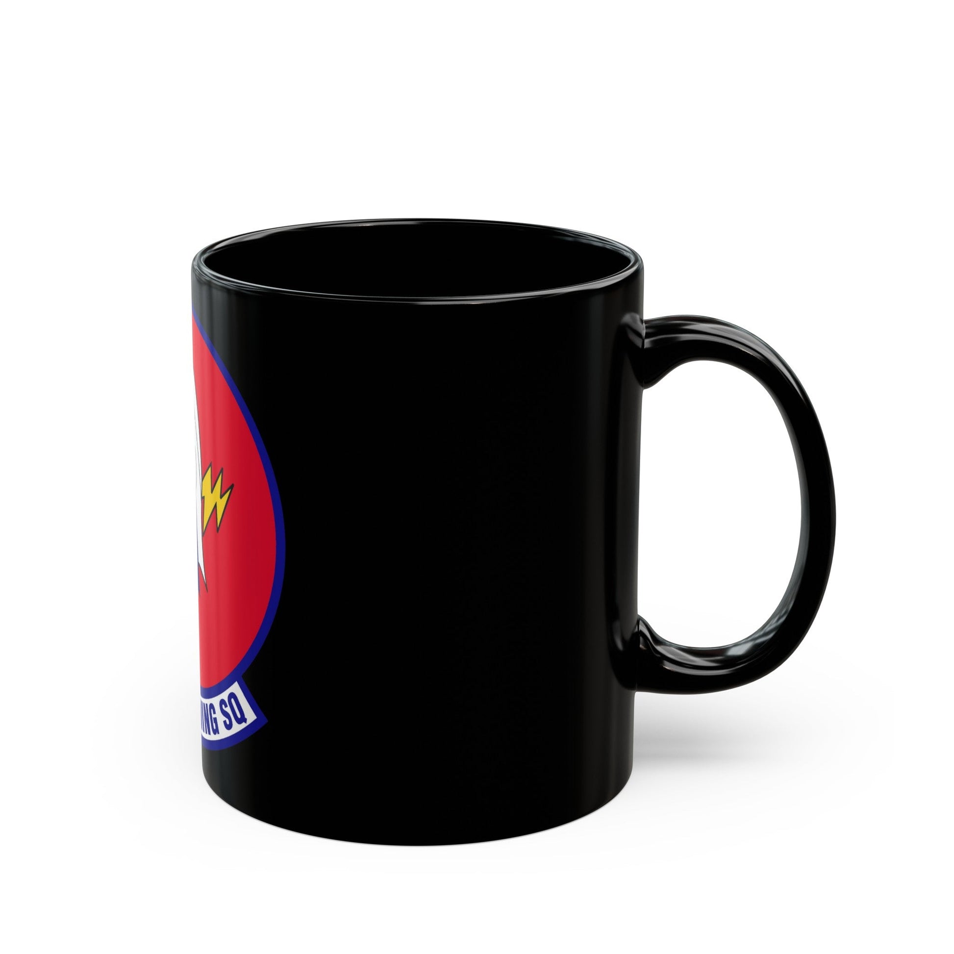 532d Training Squadron (U.S. Air Force) Black Coffee Mug-The Sticker Space