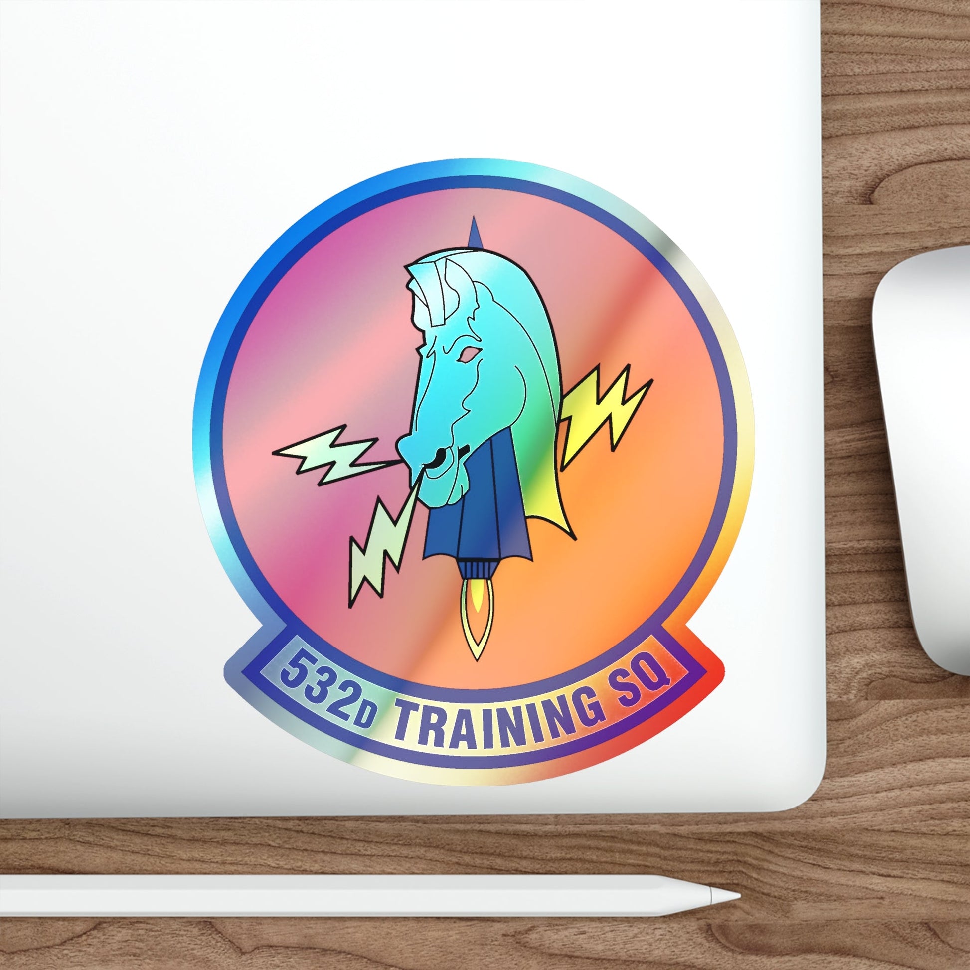 532d Training Squadron (U.S. Air Force) Holographic STICKER Die-Cut Vinyl Decal-The Sticker Space