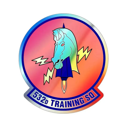 532d Training Squadron (U.S. Air Force) Holographic STICKER Die-Cut Vinyl Decal - The Sticker Space