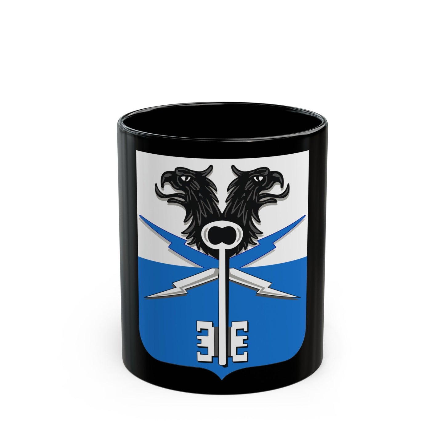 533 Military Intelligence Battalion 2 (U.S. Army) Black Coffee Mug-11oz-The Sticker Space