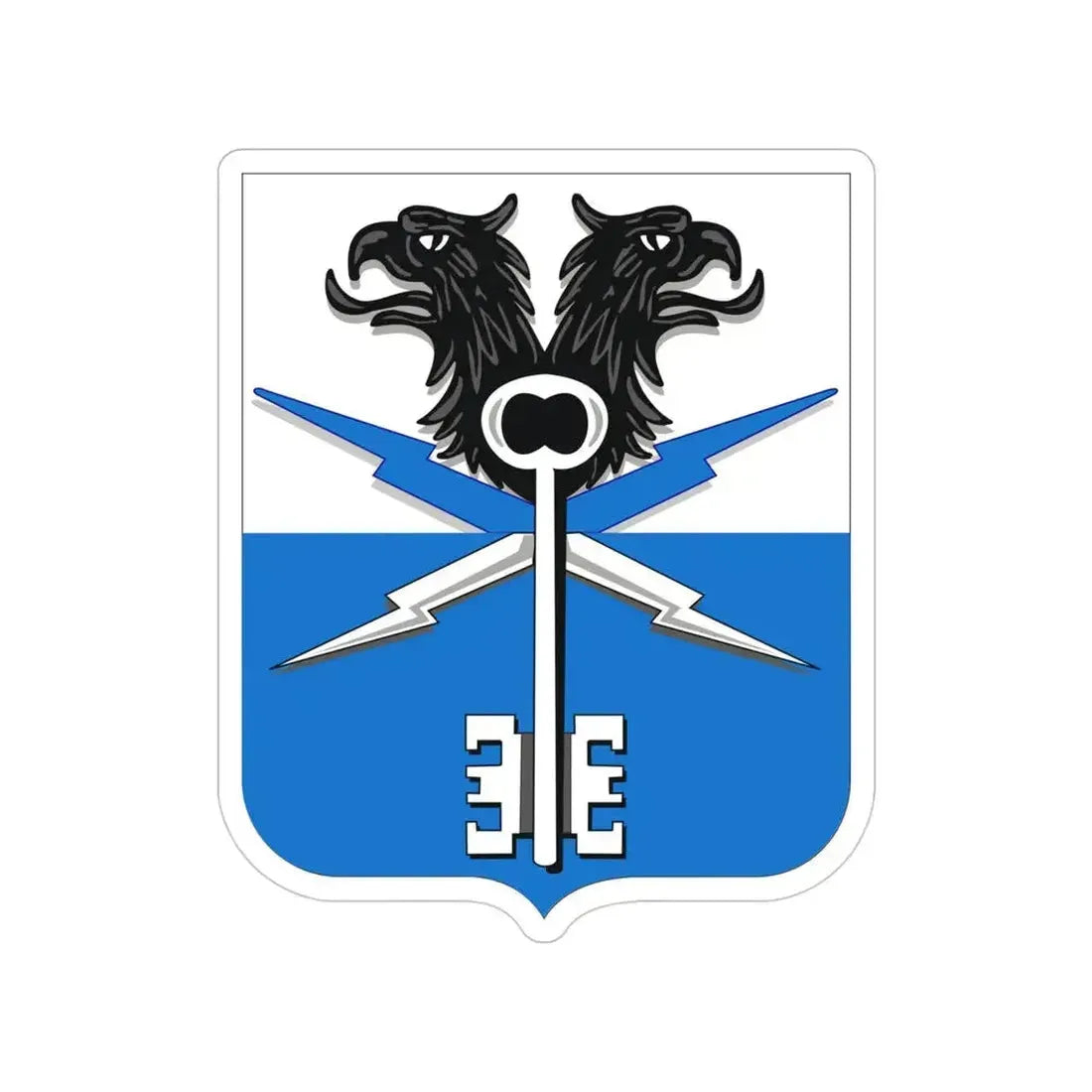 533 Military Intelligence Battalion 2 (U.S. Army) Transparent STICKER Die-Cut Vinyl Decal 4 Inch - The Sticker Space