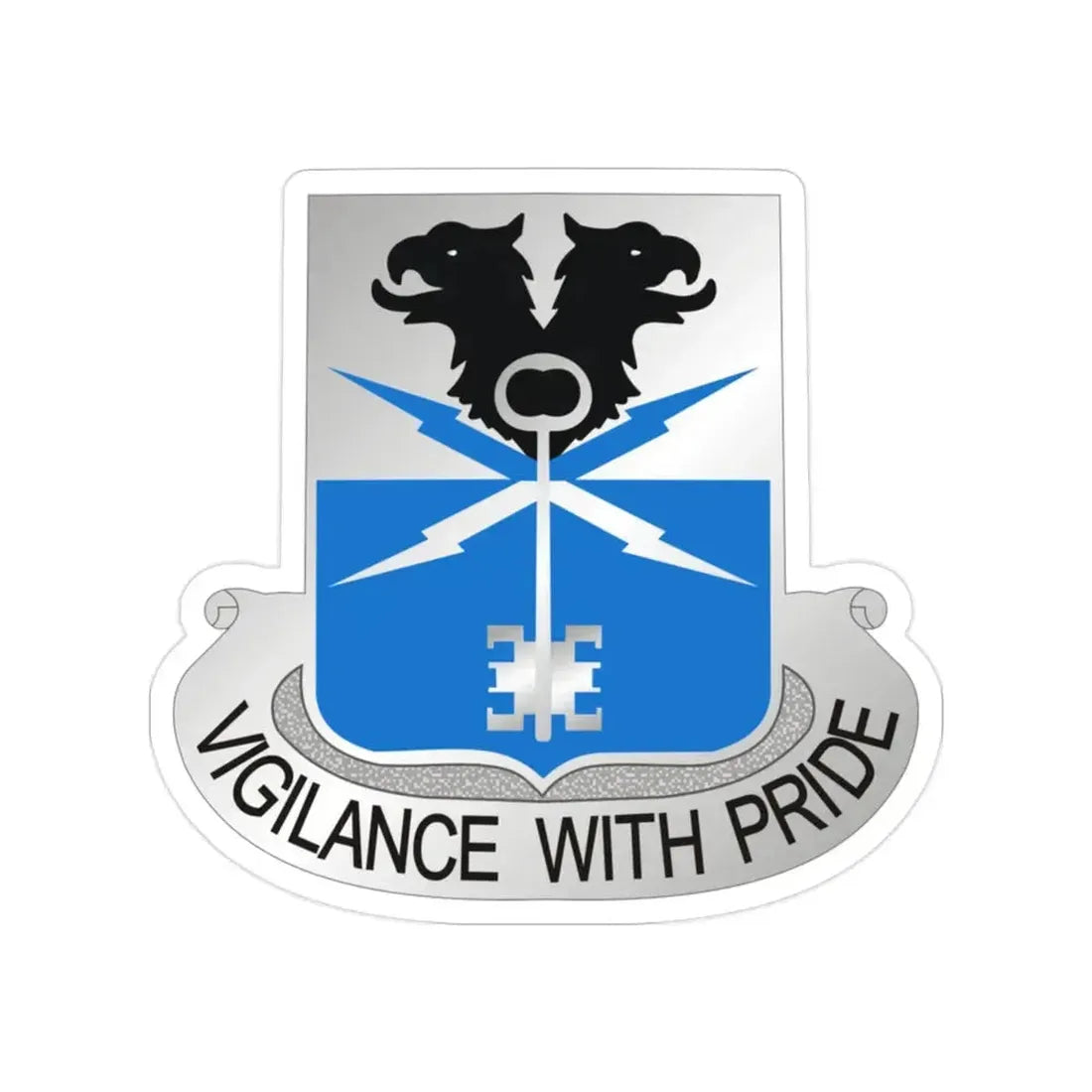 533 Military Intelligence Battalion (U.S. Army) Transparent STICKER Die-Cut Vinyl Decal 2 Inch - The Sticker Space