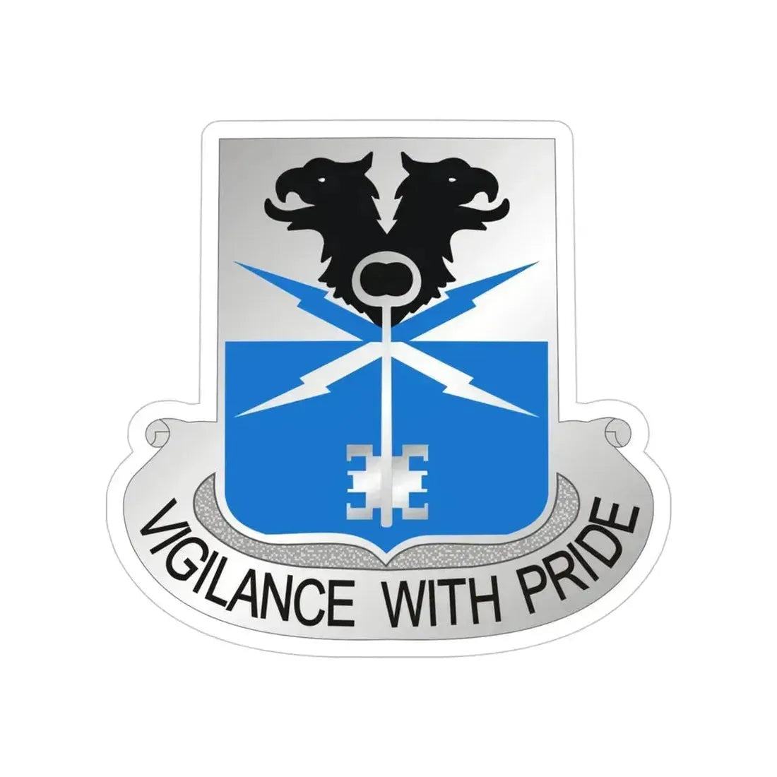 533 Military Intelligence Battalion (U.S. Army) Transparent STICKER Die-Cut Vinyl Decal 4 Inch - The Sticker Space