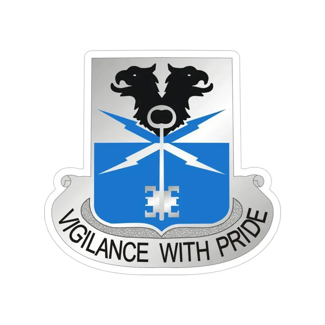 533 Military Intelligence Battalion (U.S. Army) Transparent STICKER Die-Cut Vinyl Decal 4 Inch - The Sticker Space