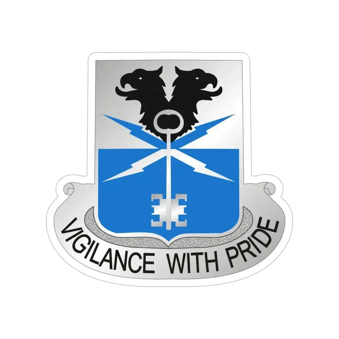 533 Military Intelligence Battalion (U.S. Army) Transparent STICKER Die-Cut Vinyl Decal 6 Inch - The Sticker Space