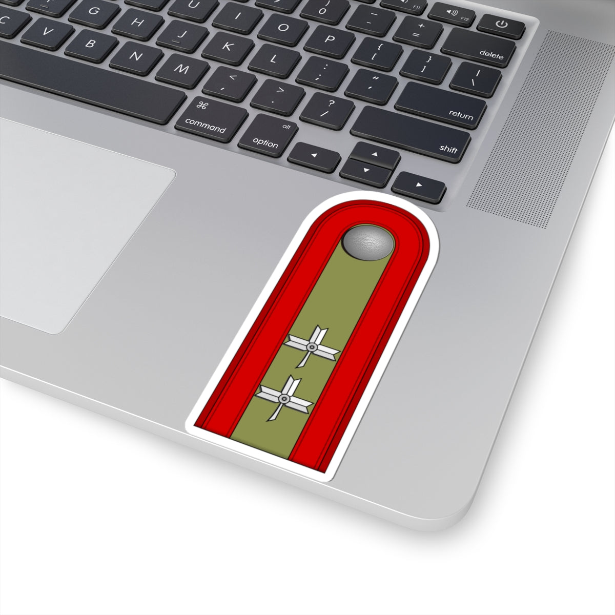 Croatia HOS OR 4 (Croatia) (Military Rank) STICKER Vinyl Kiss-Cut Decal