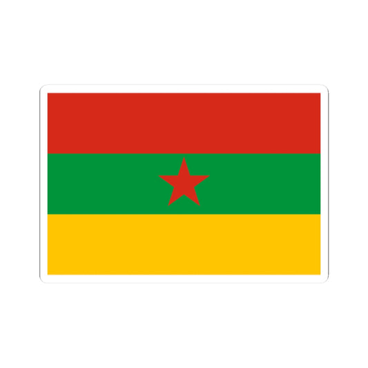 Flag of the Kurdistan Revolutionary Party Iraq (Iraq) STICKER Vinyl Kiss-Cut Decal