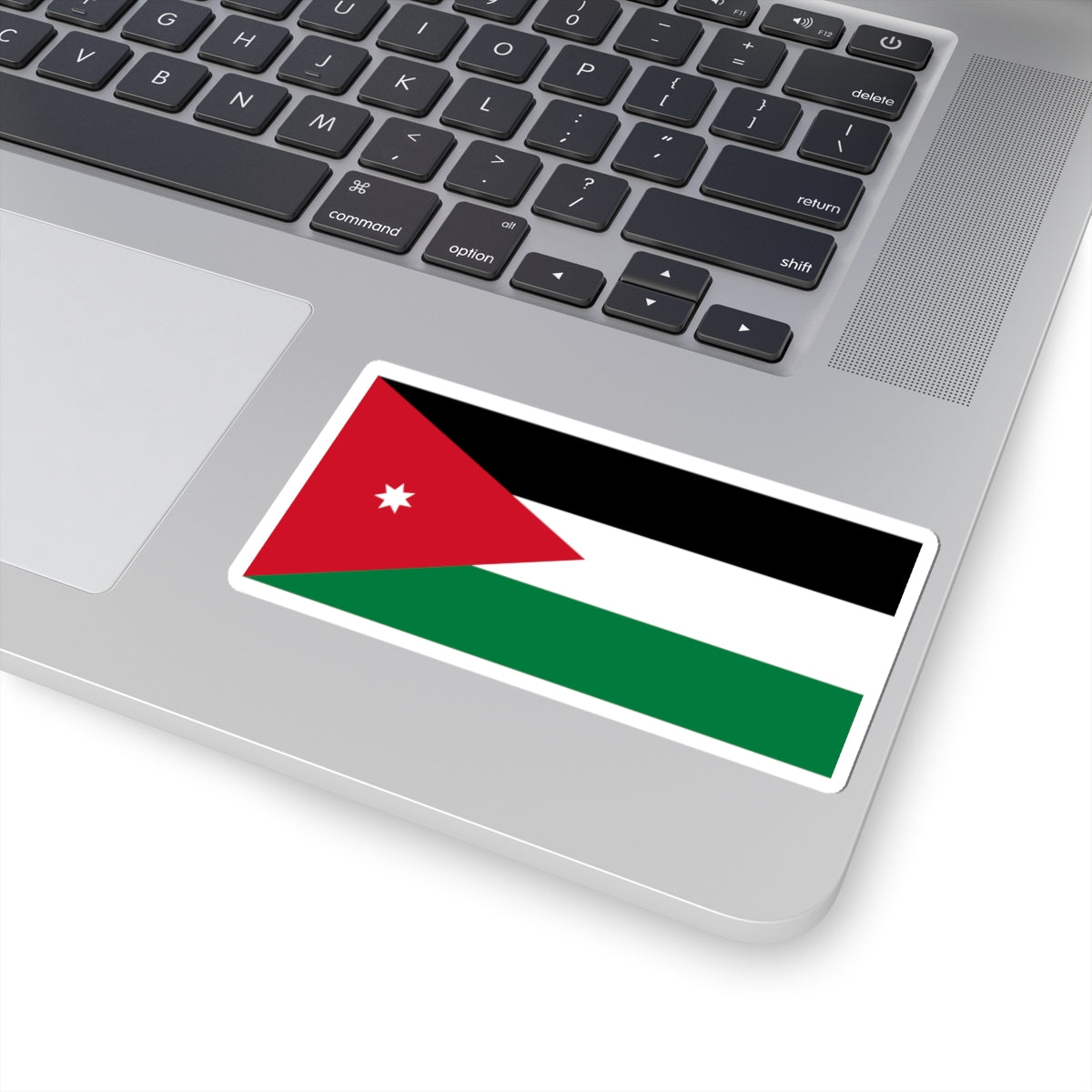 Flag of Jordan (Jordan) STICKER Vinyl Kiss-Cut Decal