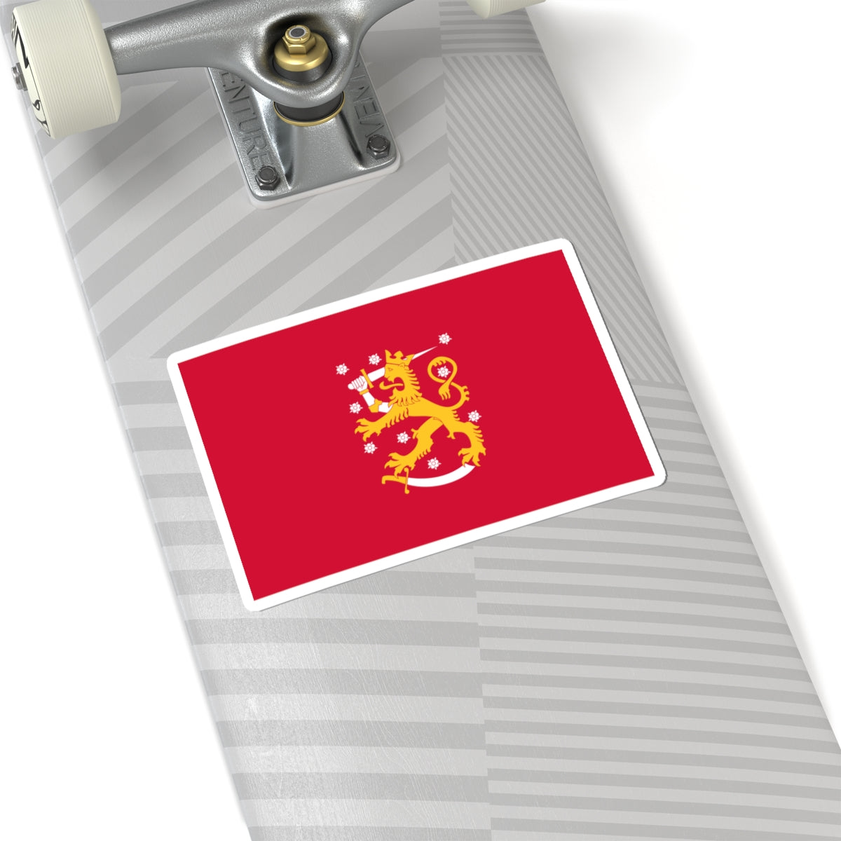 Flag of Finland 1918 state (Finland) STICKER Vinyl Kiss-Cut Decal