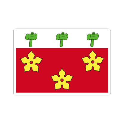 Flag of Alette (France) STICKER Vinyl Kiss-Cut Decal