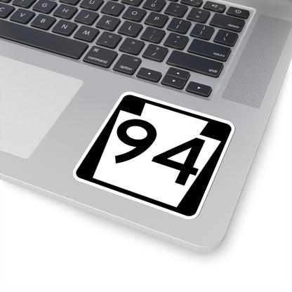 PA-94 (Pennsylvania) (Road Sign) STICKER Vinyl Kiss-Cut Decal