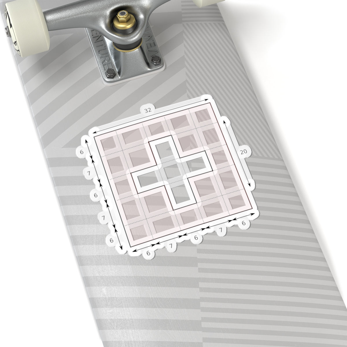 Swiss Flag Specifications (Switzerland) STICKER Vinyl Kiss-Cut Decal