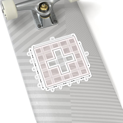 Swiss Flag Specifications (Switzerland) STICKER Vinyl Kiss-Cut Decal