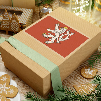 Banner of the Bohemian Coat of Arms (Czech Republic) STICKER Vinyl Kiss-Cut Decal