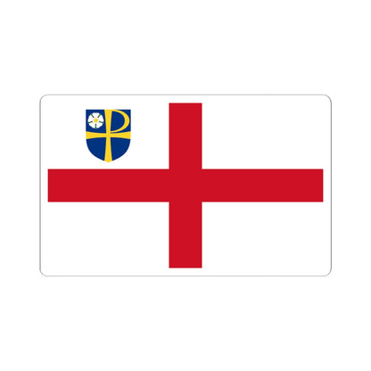 Flag of the Anglican Diocese of Leeds (England) STICKER Vinyl Kiss-Cut Decal