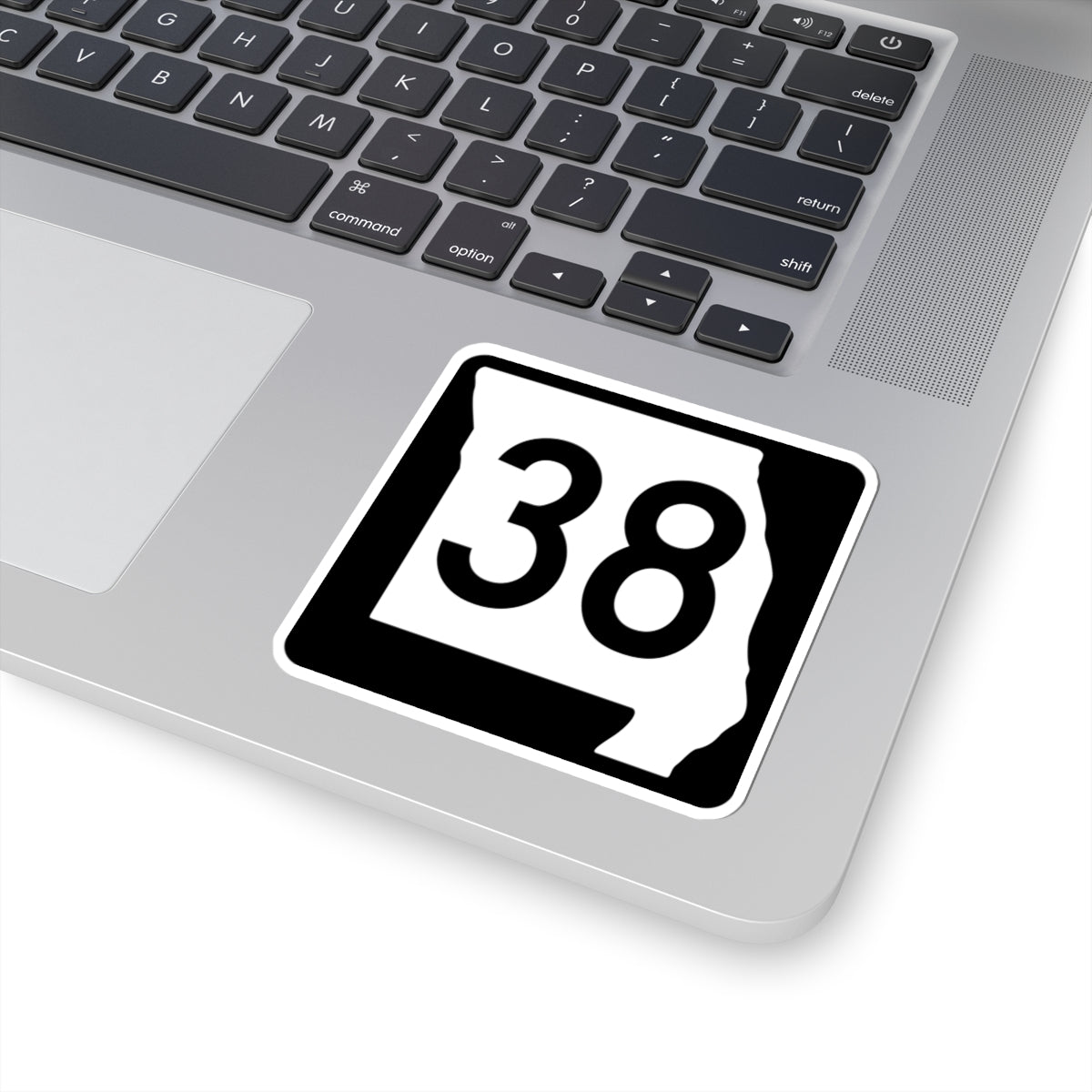 MO-38 (Missouri) (Road Sign) STICKER Vinyl Kiss-Cut Decal