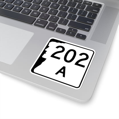 NH Route 202A (New Hampshire) (Road Sign) STICKER Vinyl Kiss-Cut Decal