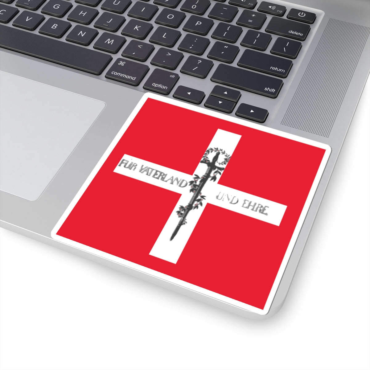 Swiss flag Bachmann 1815 (Switzerland) STICKER Vinyl Kiss-Cut Decal