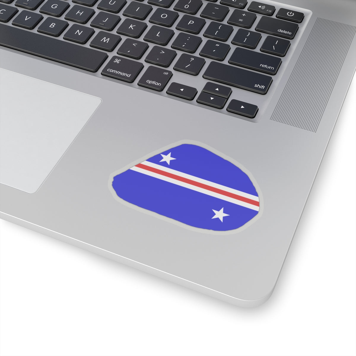 Baker Island flag map local (United States) STICKER Vinyl Kiss-Cut Decal