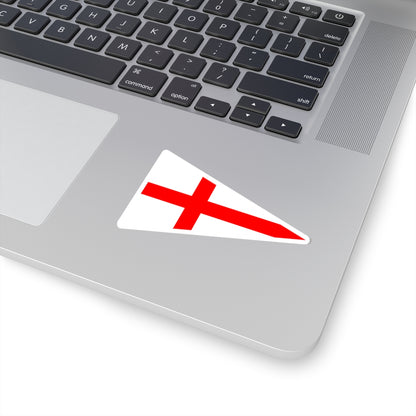 Burgee of c de mar almeria (Spain) STICKER Vinyl Kiss-Cut Decal