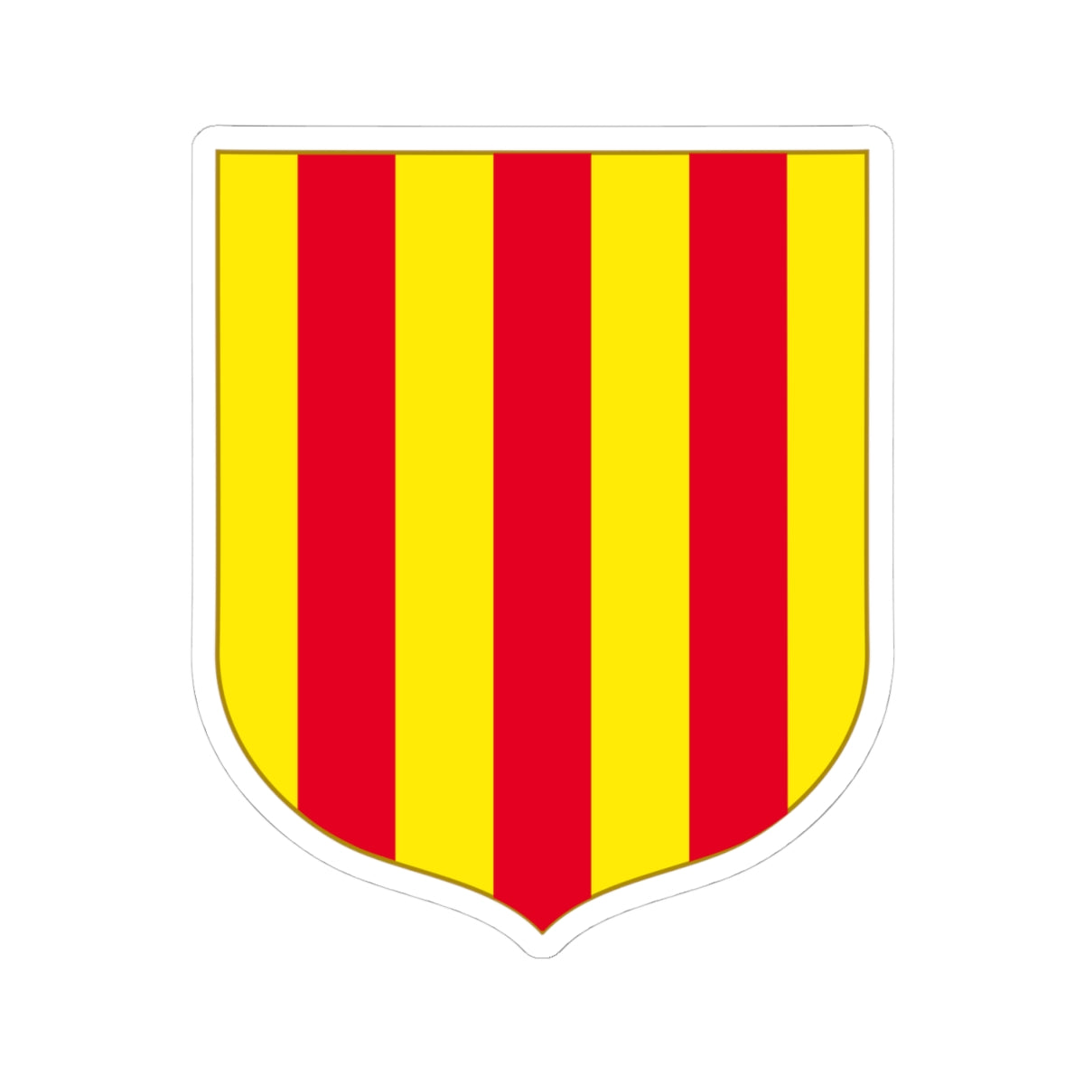 Andorra - Foix Coat of Arms - STICKER Vinyl Kiss-Cut Decal