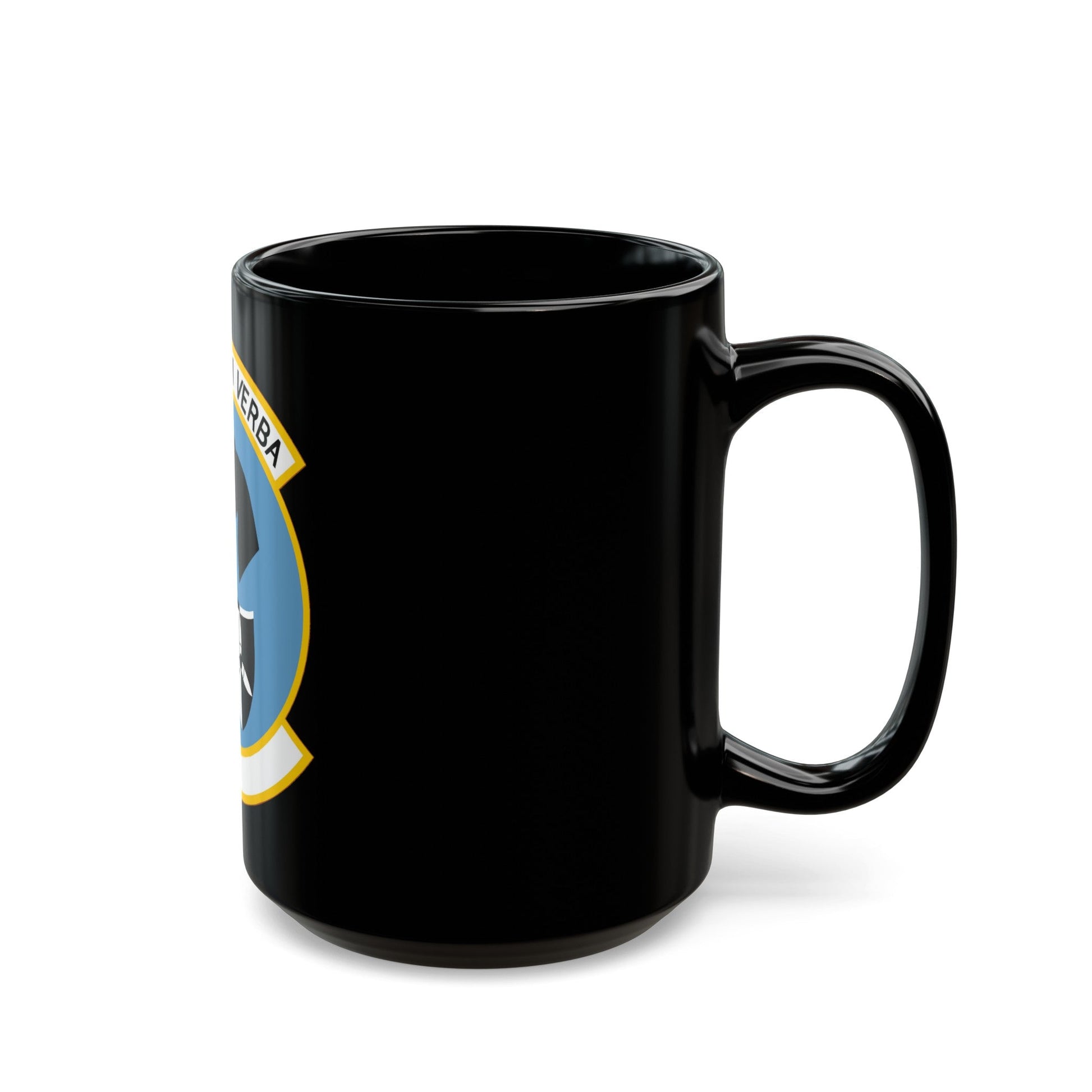 537 Airlift Squadron PACAF (U.S. Air Force) Black Coffee Mug-The Sticker Space